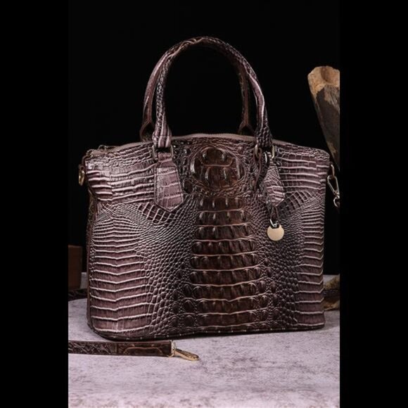 Gradient PU Leather Handbag - Picture 13 of 15